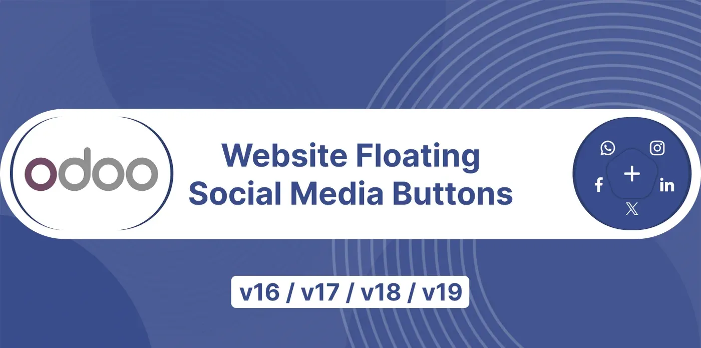 Website Floating Social Media Buttons