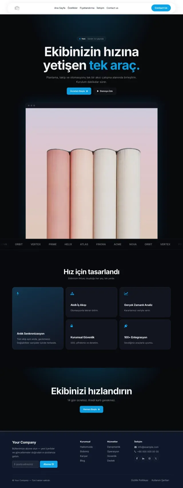 Zenith · Corporate Website Theme 3