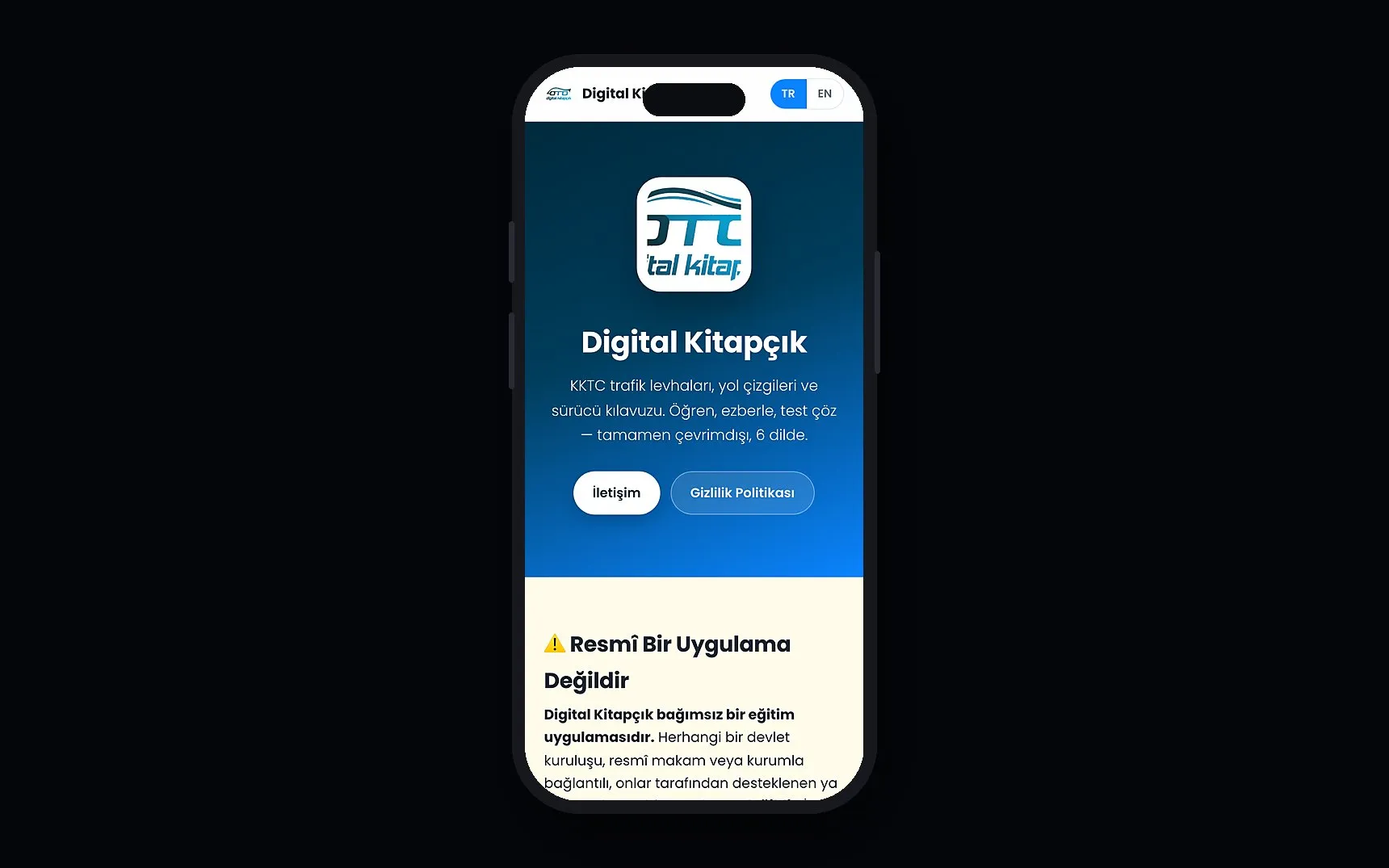 Digital Kitapçık, iOS · Android